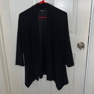 Black cardigan